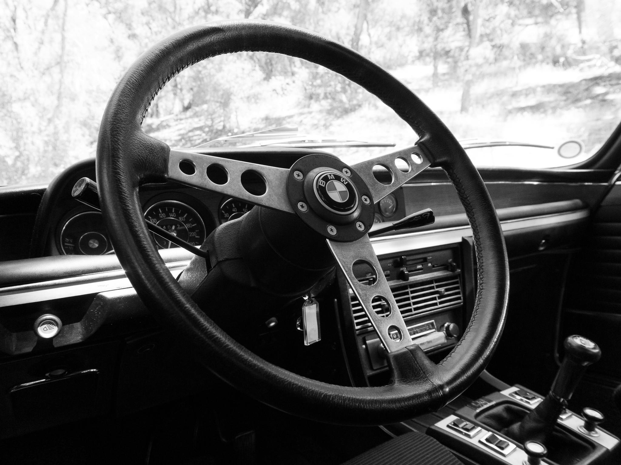 1972 BMW 3.0 CSL interior