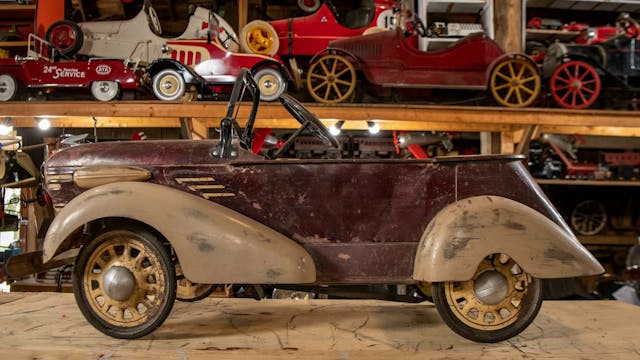 american national skippy shark pedal car