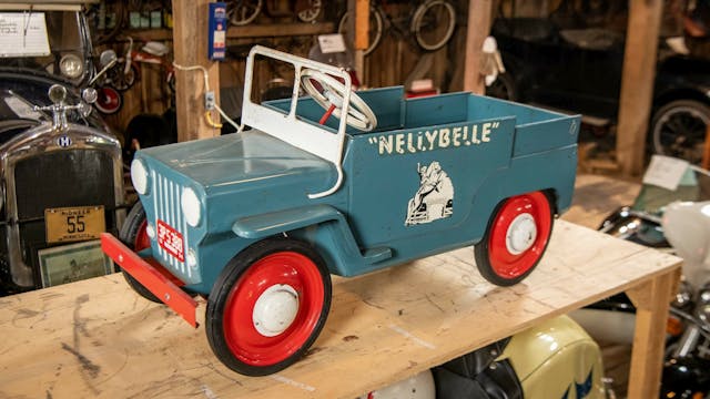 roy rogers nellybelle pedal car toy