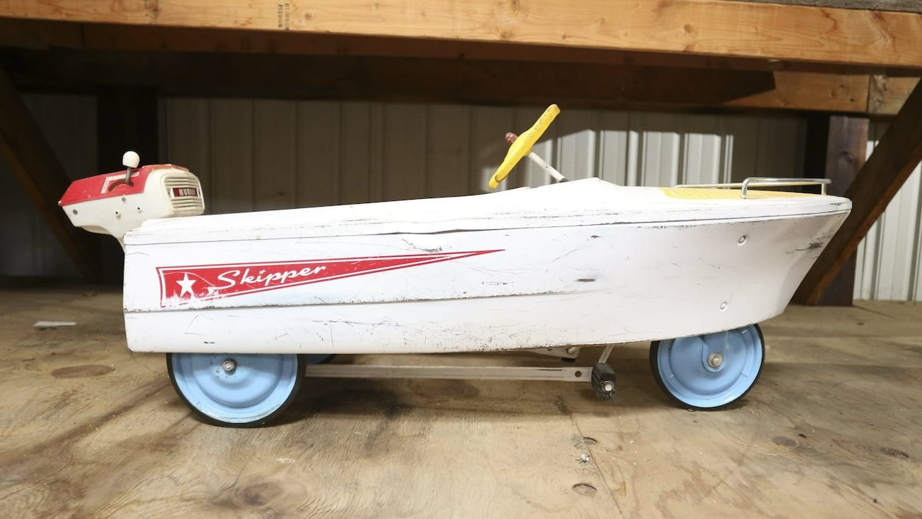 10 nostalgic pedal cars (and boats and bulldozers) at auction this week