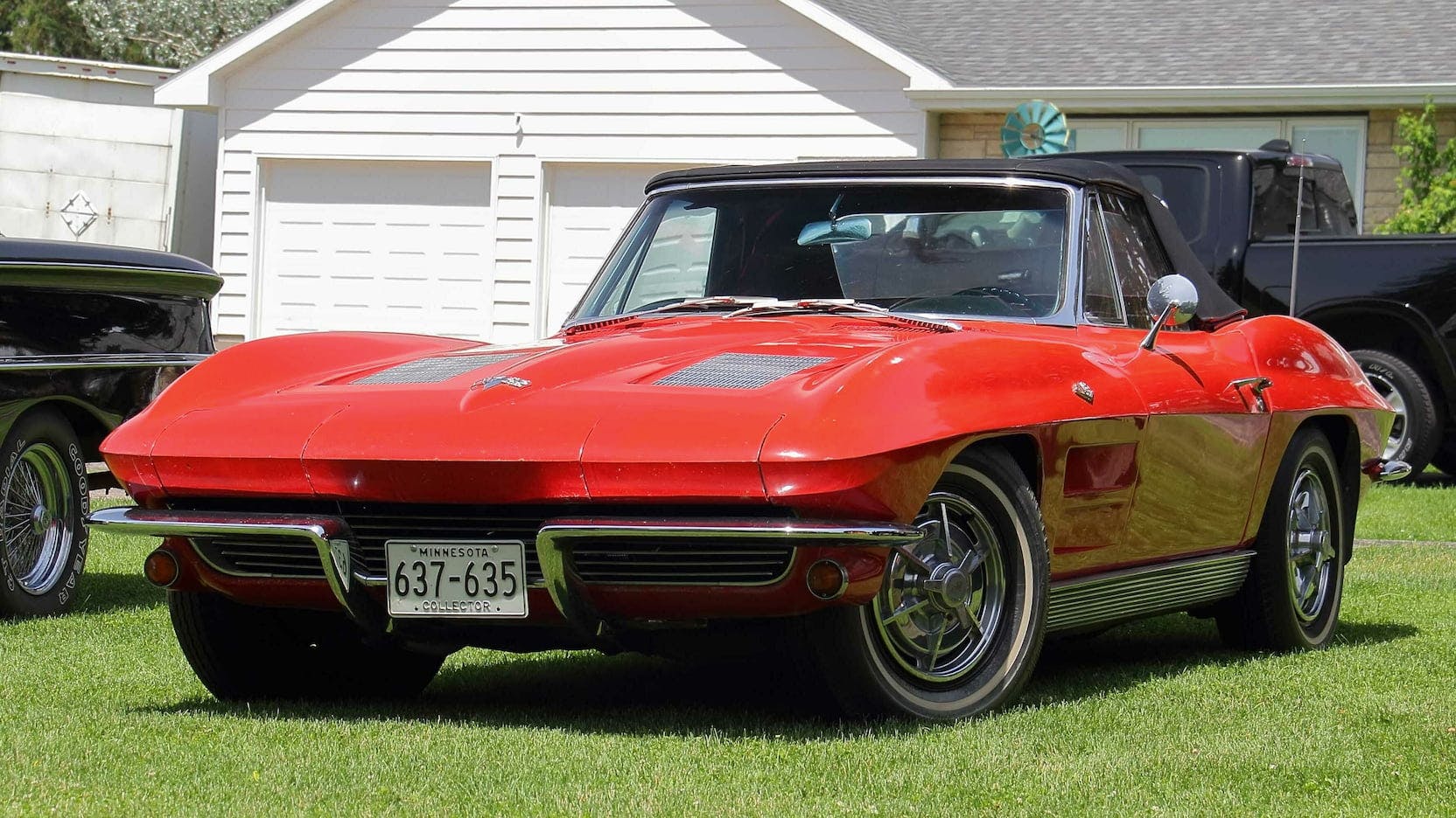 corvette 1963 red