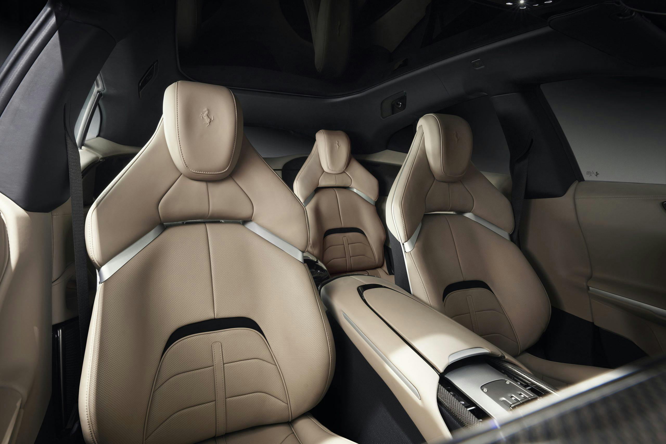 Ferrari Purosangue interior seating