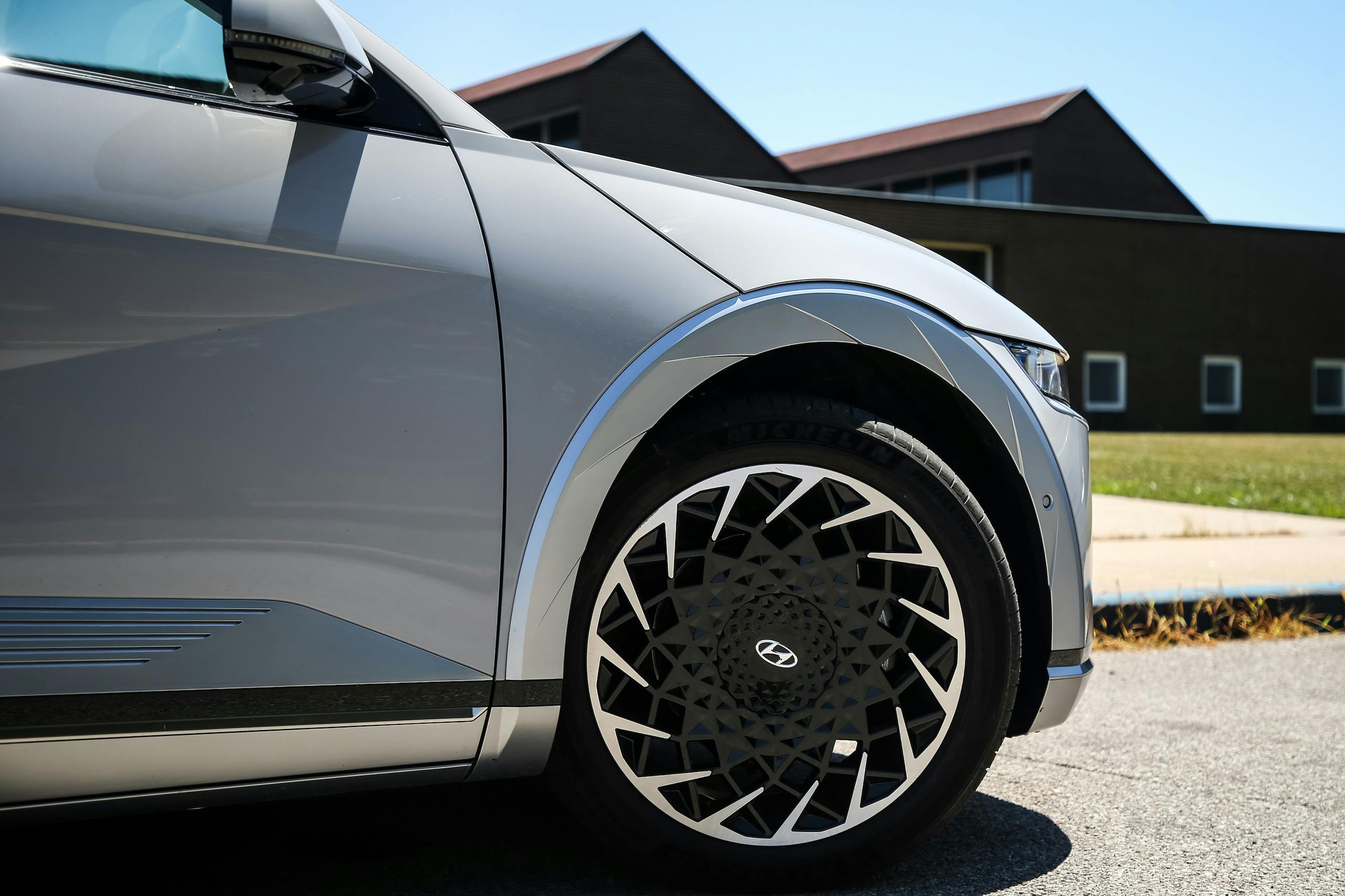 Hyundai Ioniq 5 front wheel tire