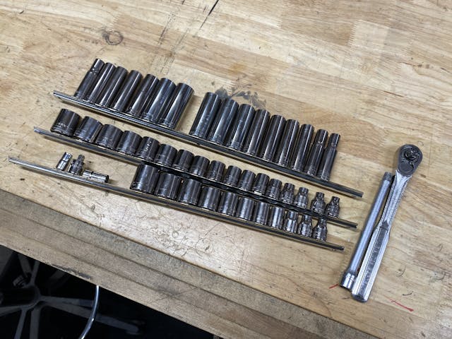 socket set for tool kit