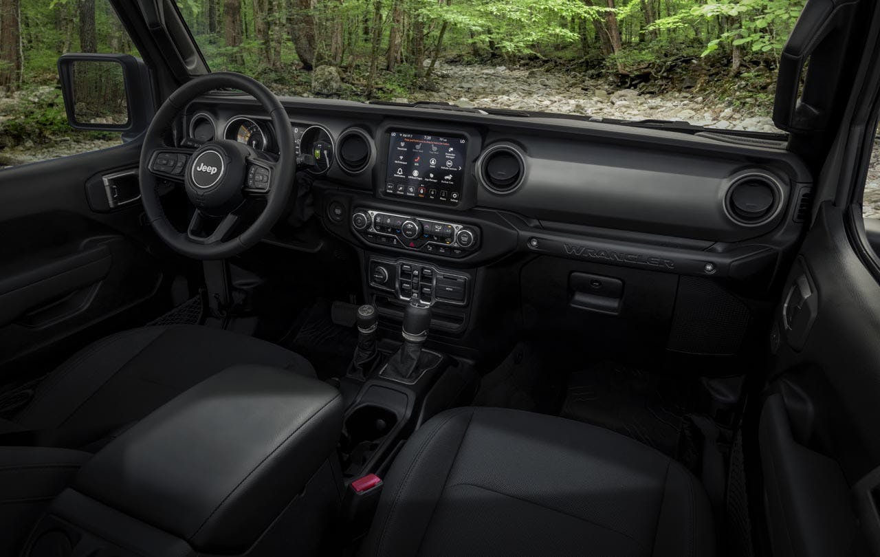 2023 Jeep Wrangler Willys 4xe interior detail