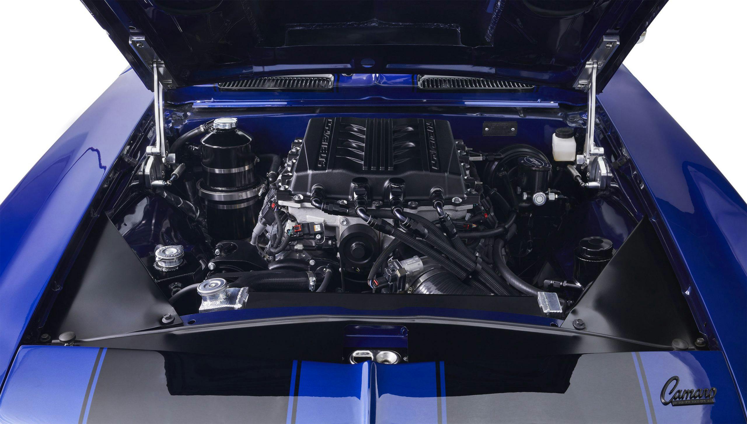 Kindred restomod Camaro LT engine