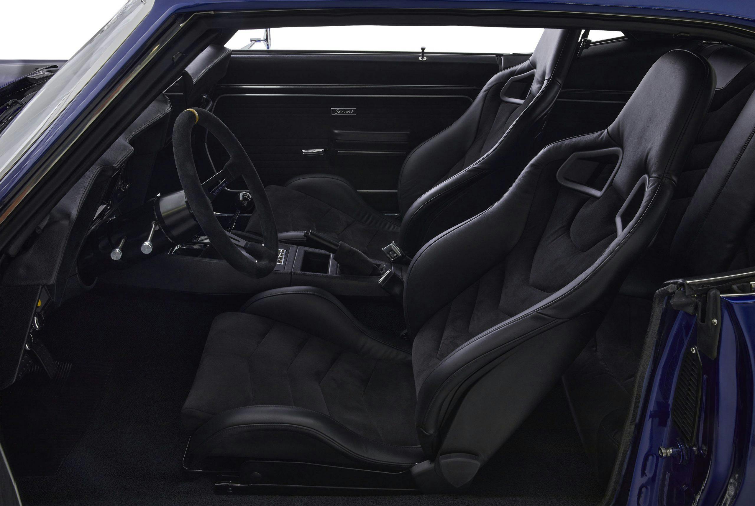 Kindred restomod Camaro LT interior seats