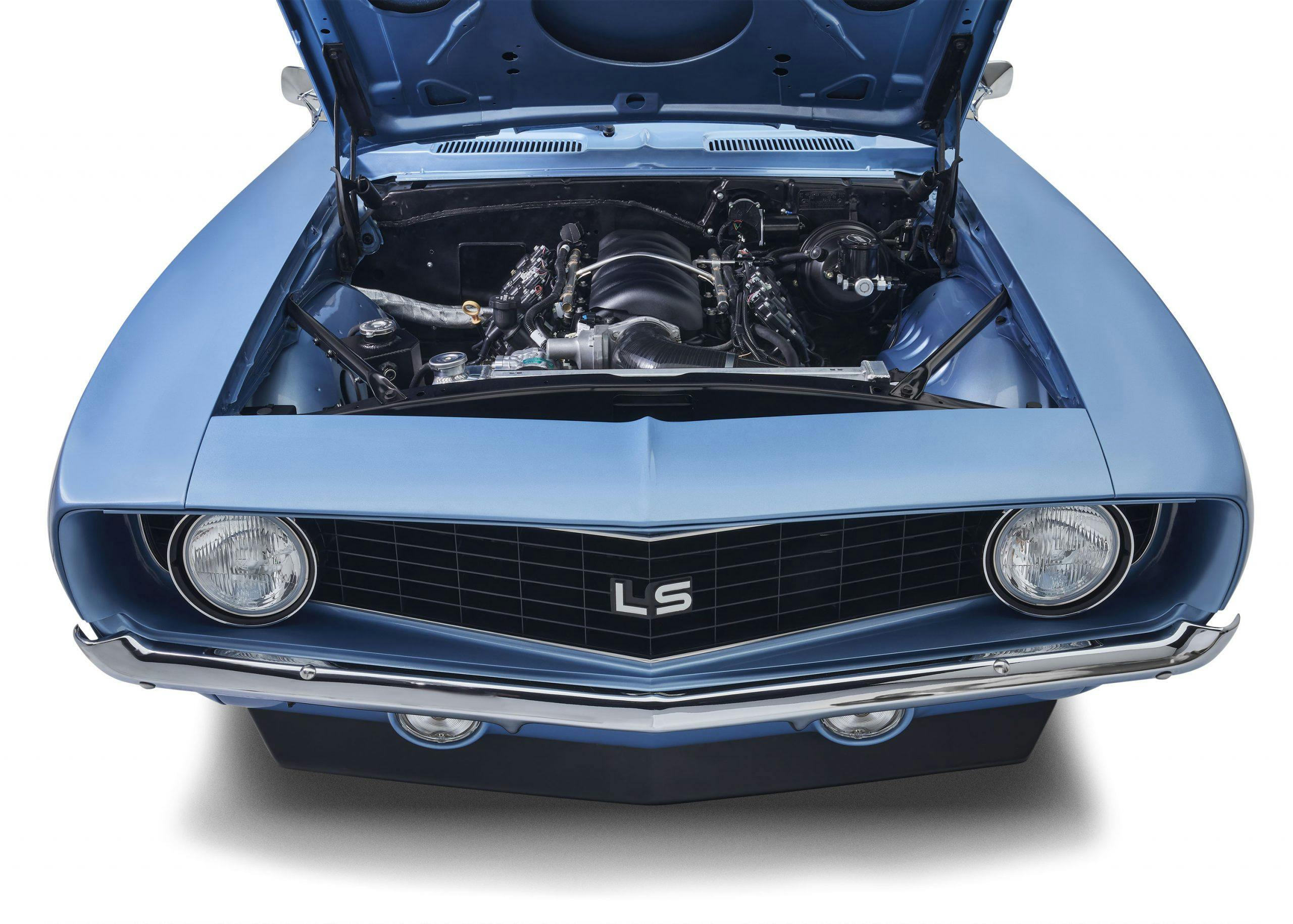Kindred restomod LS Camaro engine
