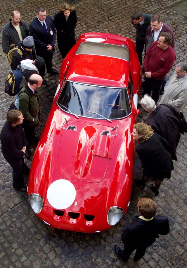 1963 Ferrari 250 GTO high angle overhead