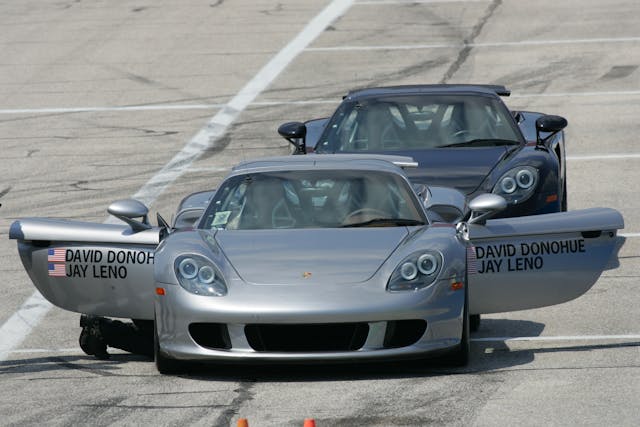 Why I put Jay Leno in a Porsche on a NASCAR oval chasing 200 mph - Hagerty  Media