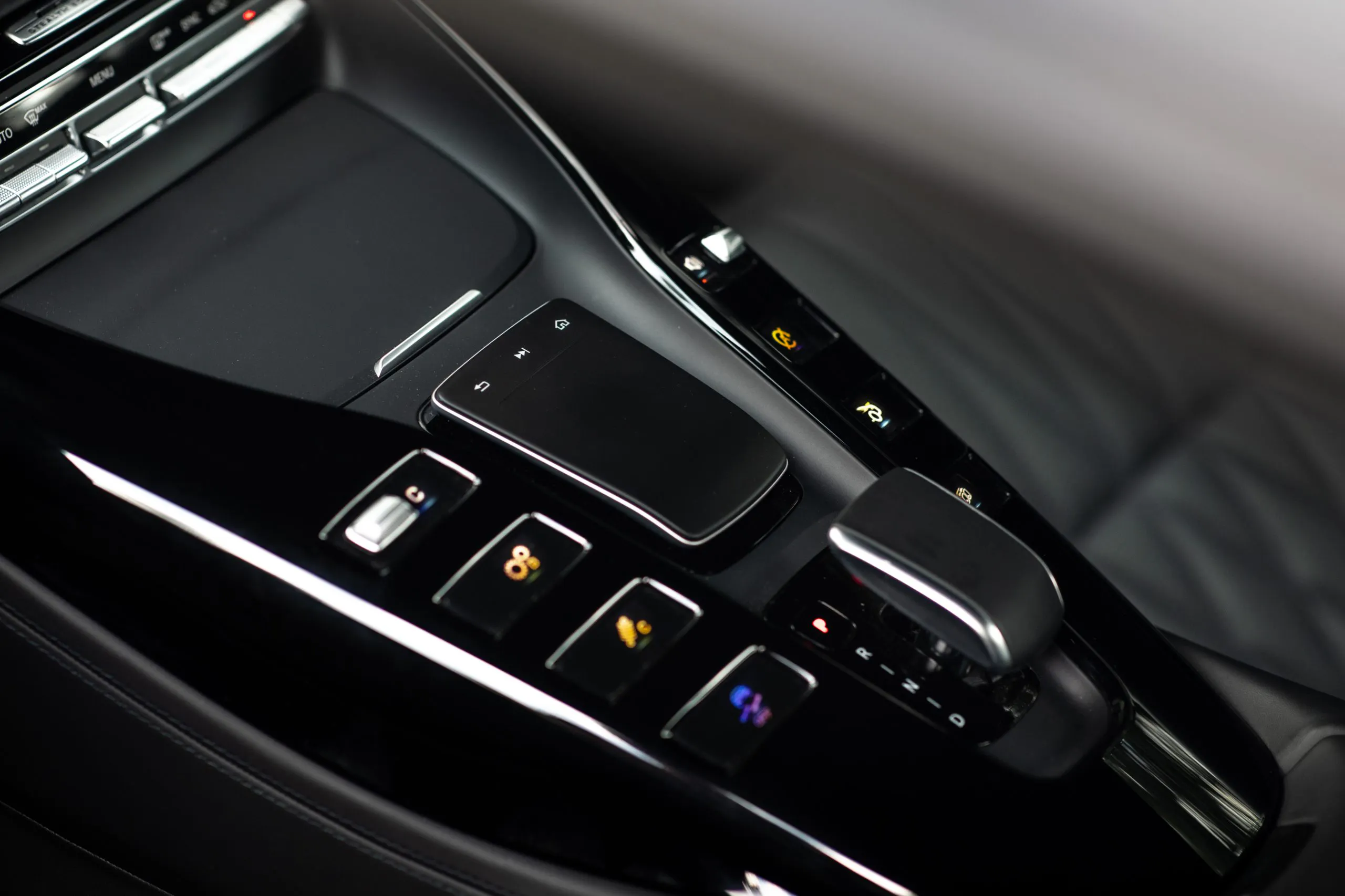 2021 Mercedes-AMG GT Stealth Edition interior center console