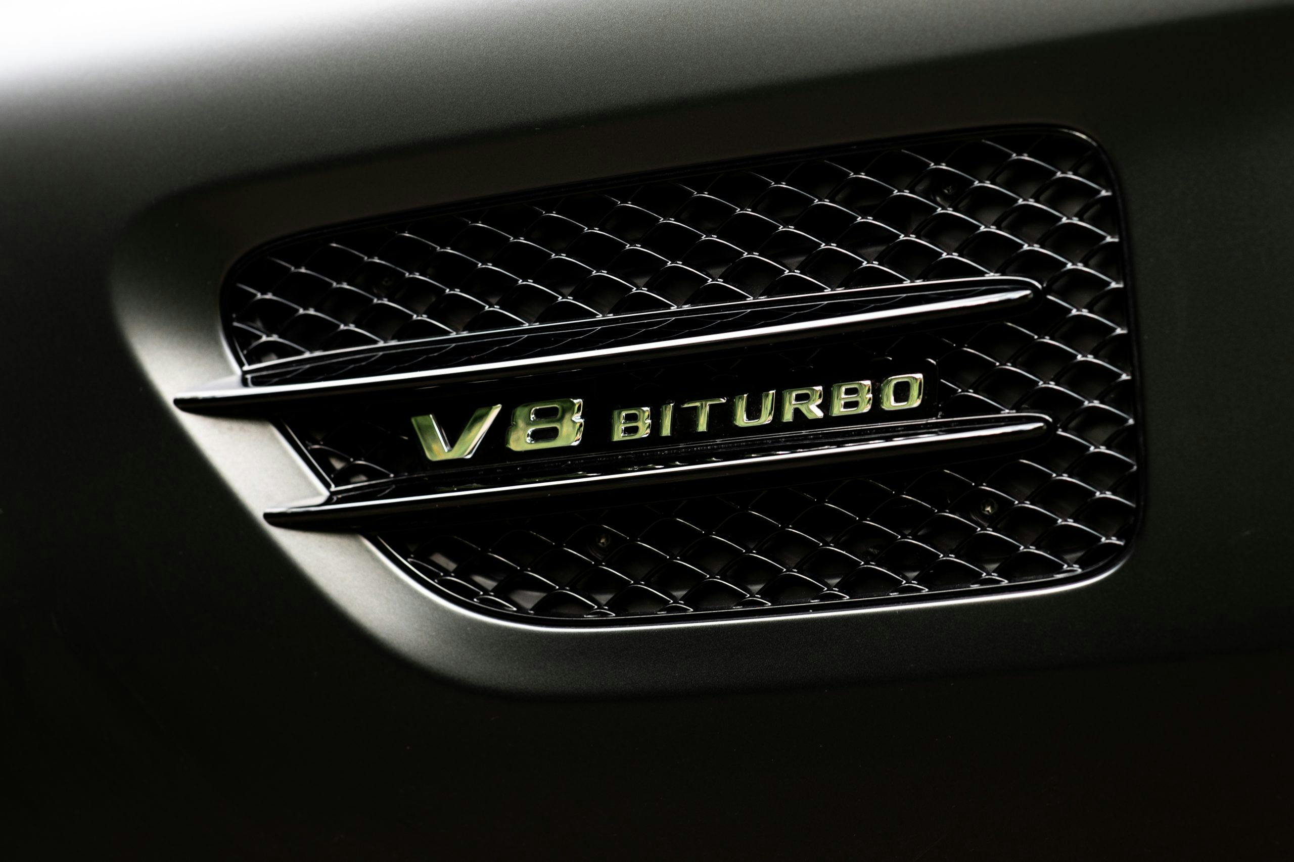2021 Mercedes-AMG GT Stealth Edition quarter panel vent detail