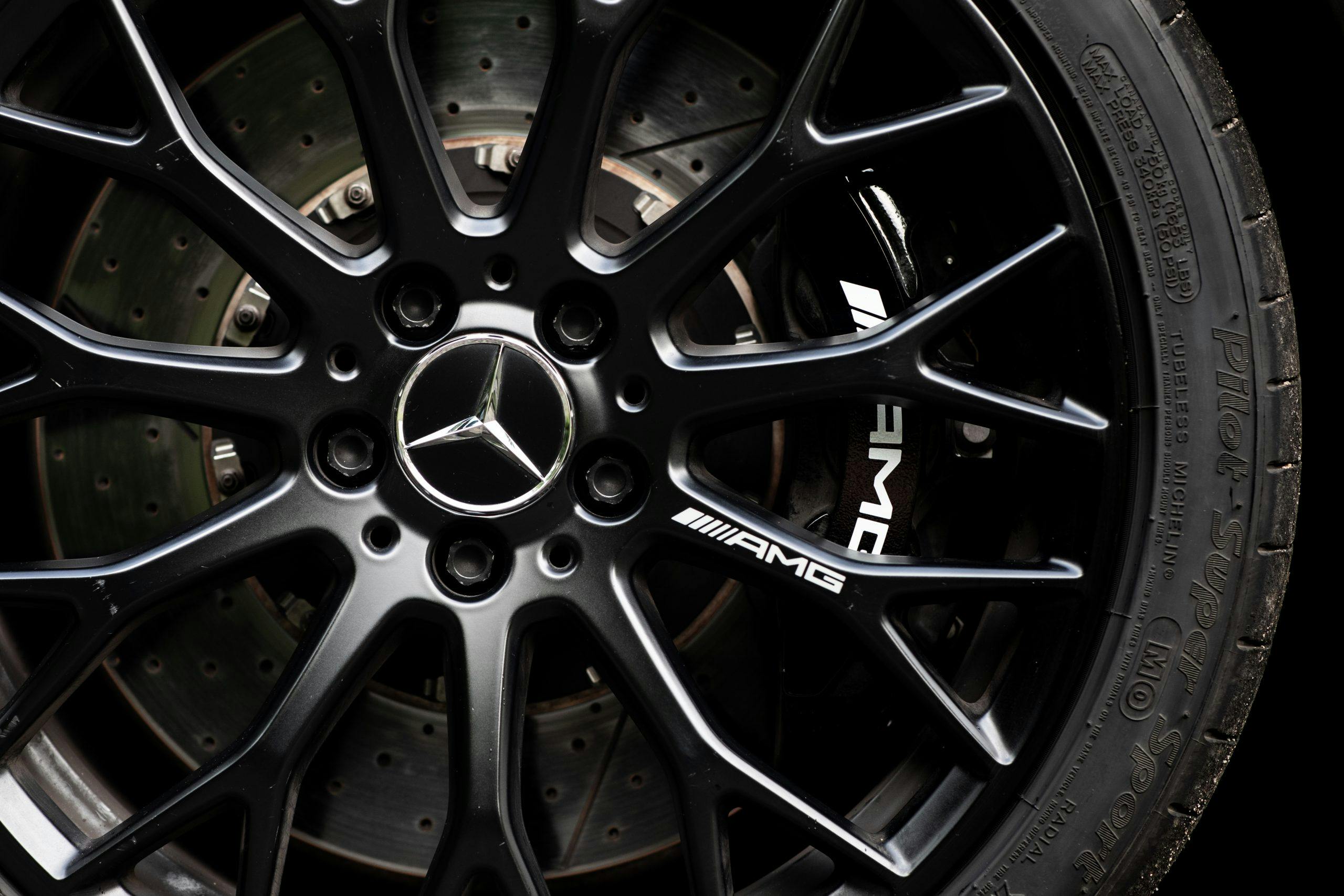 2021 Mercedes-AMG GT Stealth Edition wheel detail