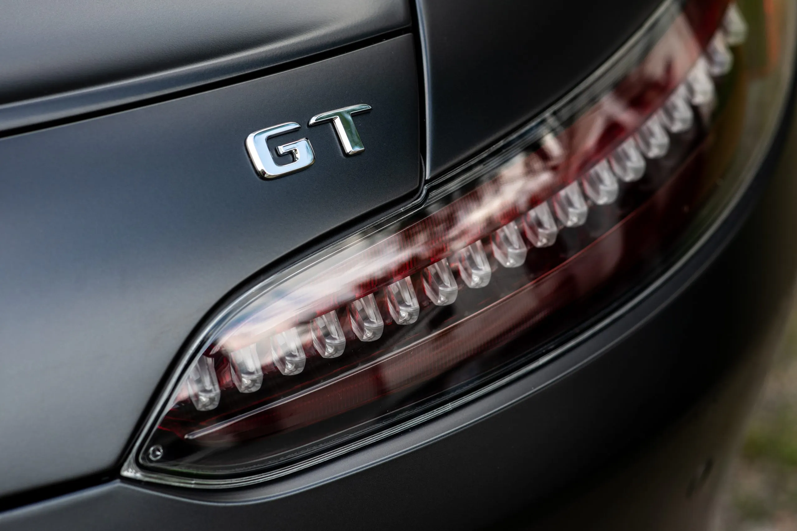 2021 Mercedes-AMG GT Stealth Edition taillight detail