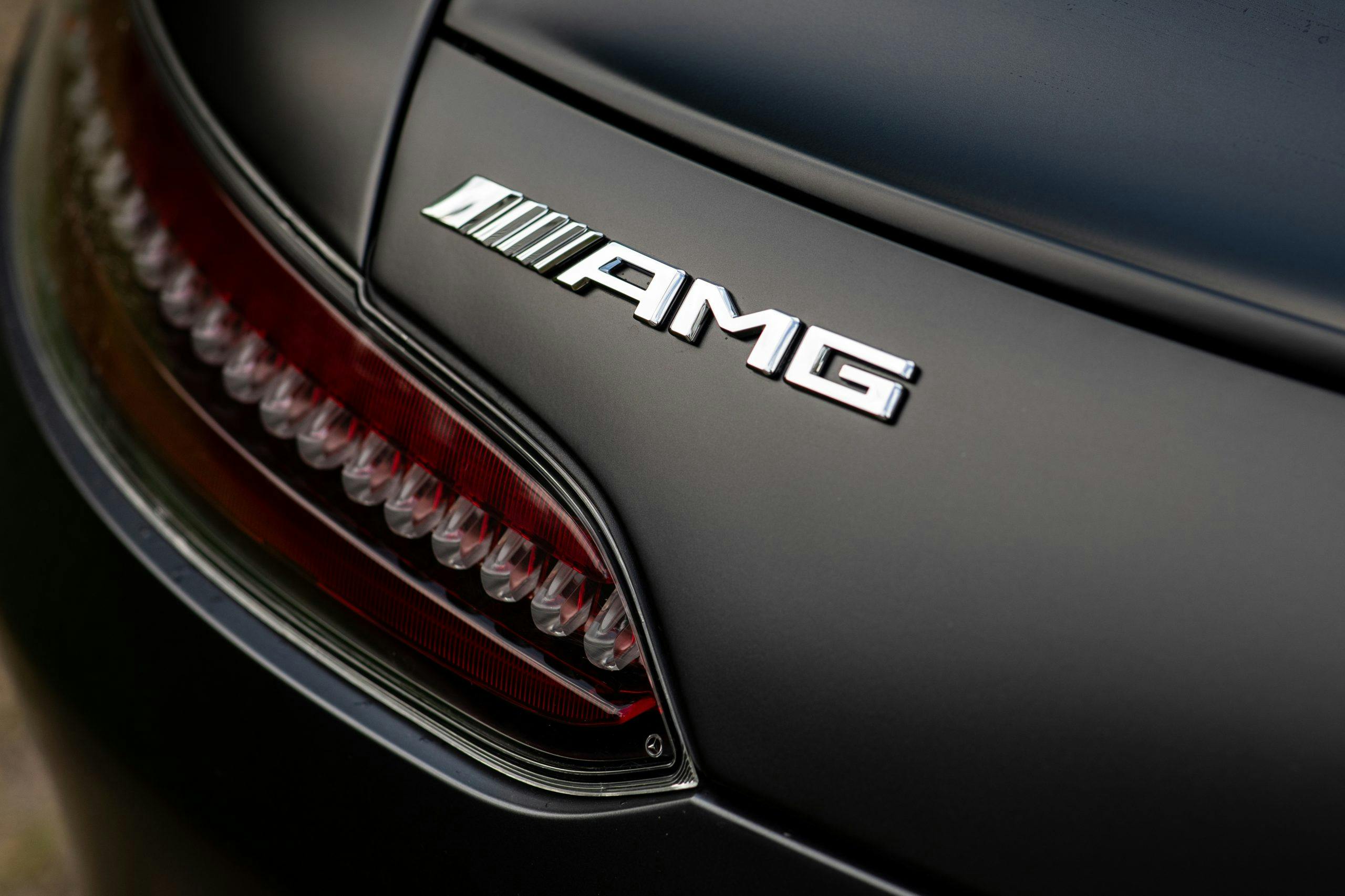 2021 Mercedes-AMG GT Stealth Edition badge