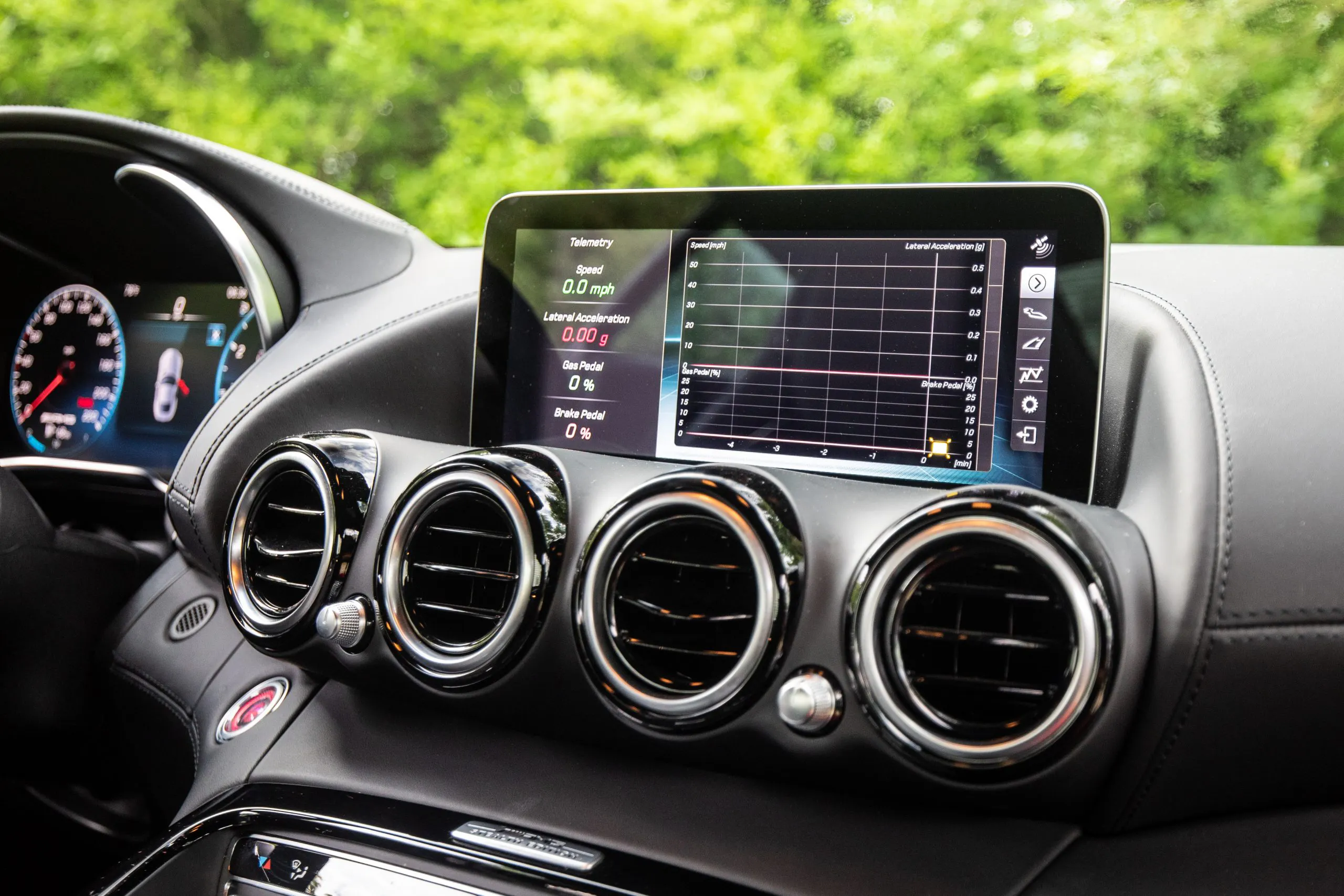 2021 Mercedes-AMG GT Stealth Edition interior infotainment