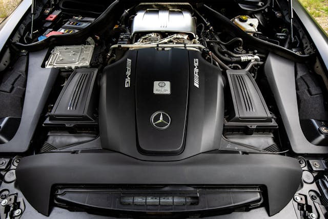 2021 Mercedes-AMG GT Stealth Edition engine