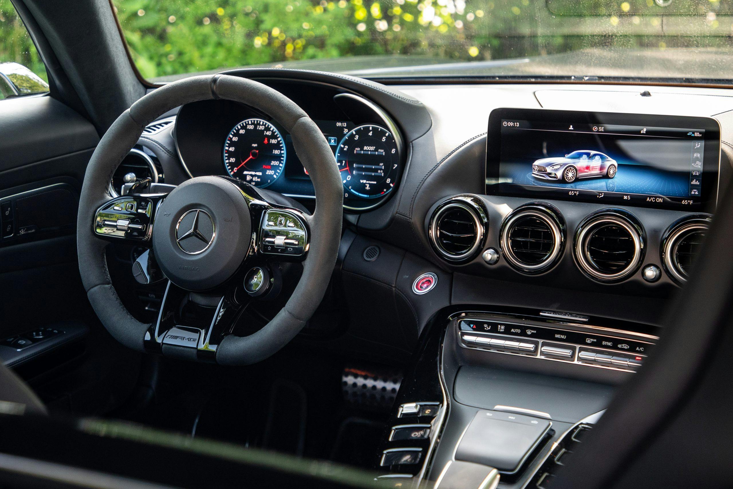2021 Mercedes-AMG GT Stealth Edition interior