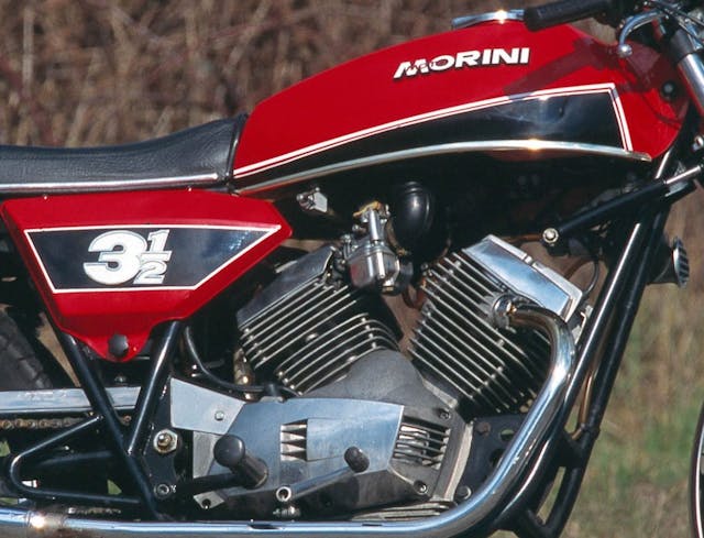 Moto Morini 3-5 Sport engine