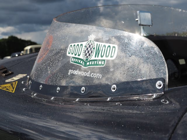 Jaguar C-type at Goodwood Revival detail 2