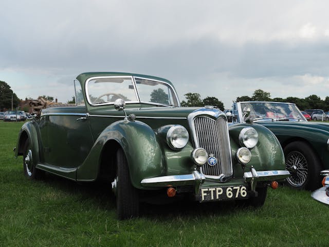 Riley 2.5 at Goodwood Revival