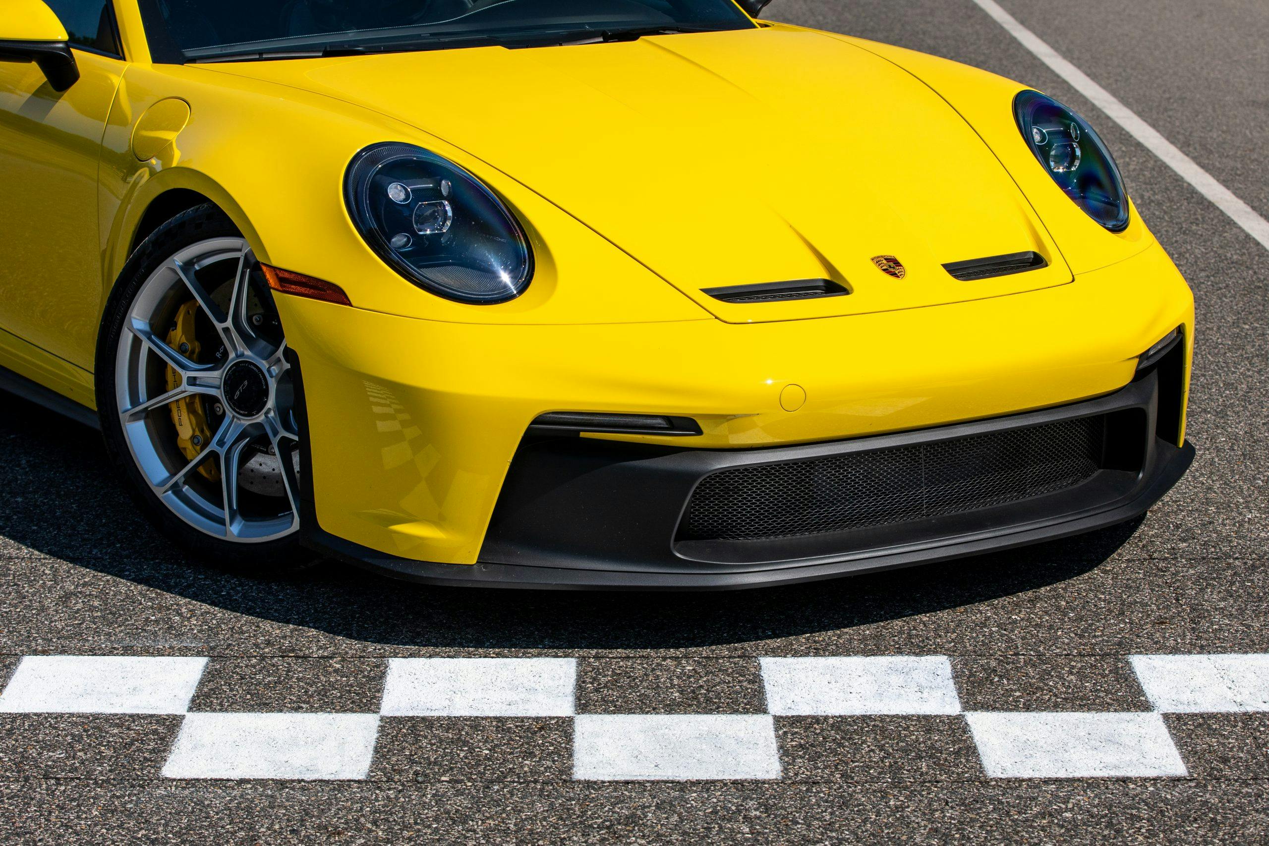 Porsche GT3 front closeup