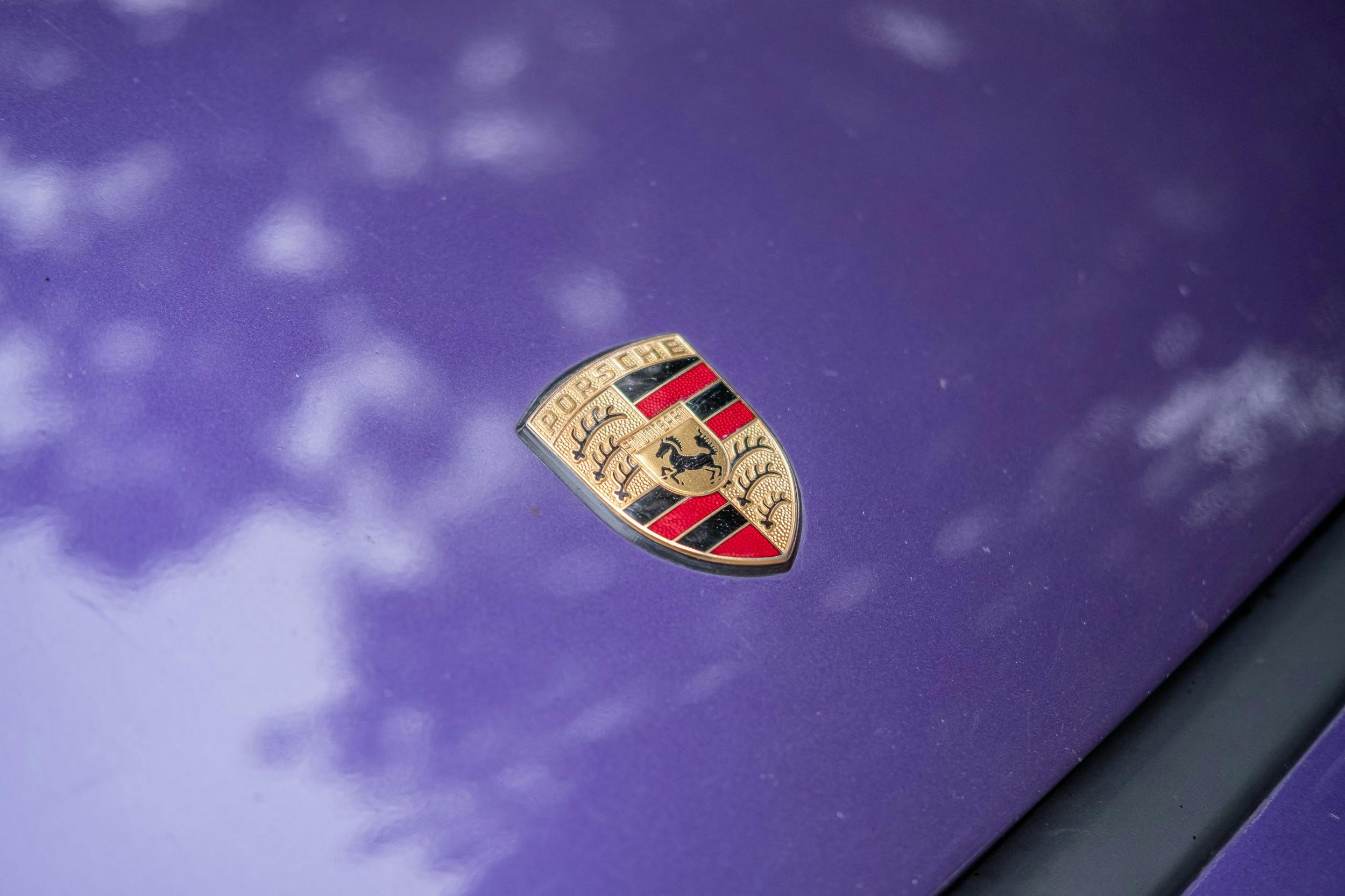 purple 1990 Porsche 964 911 Carrera 4 Cabriolet