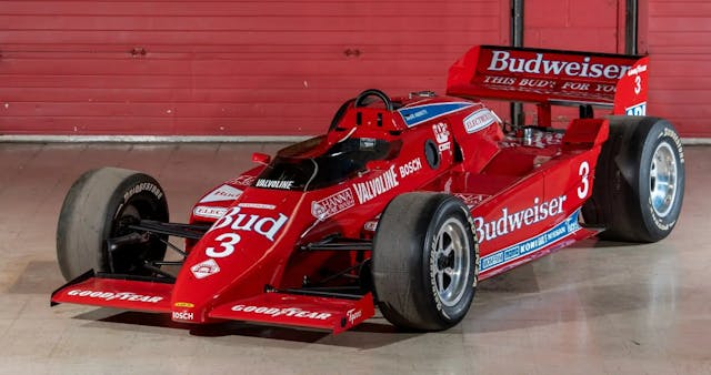 Mario Andrettti race car 