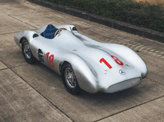1954 Mercedes-Benz Formula 1 “child’s car” automobilia fall 2022