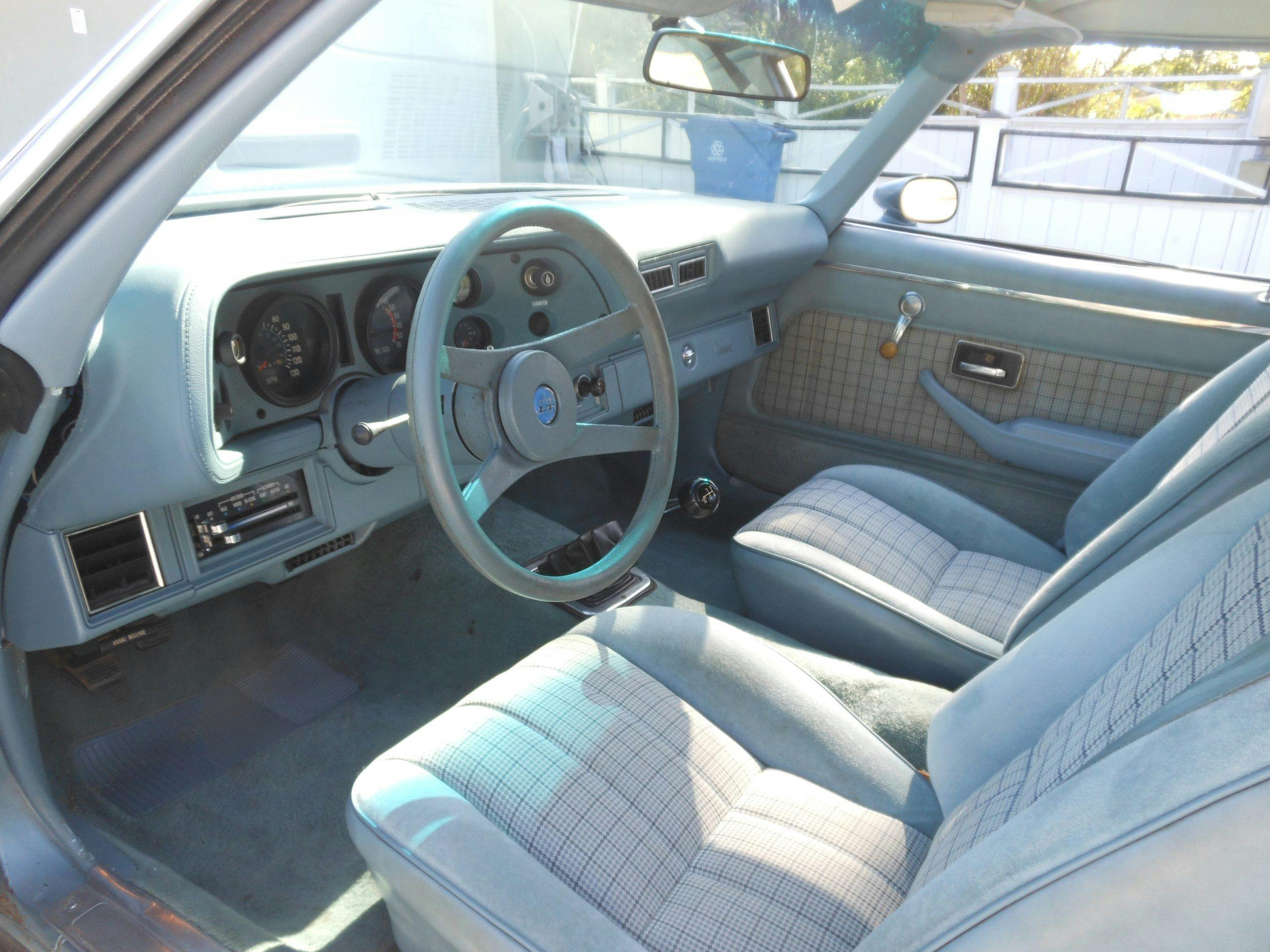 1978 Chevrolet Camaro interior