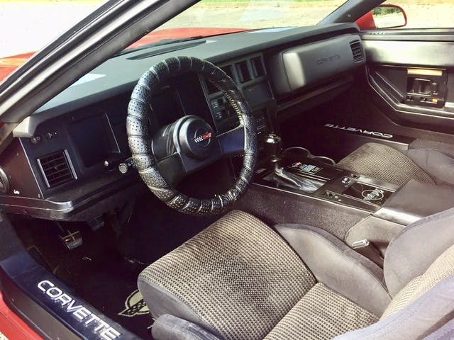 1988 Chevrolet Corvette interior
