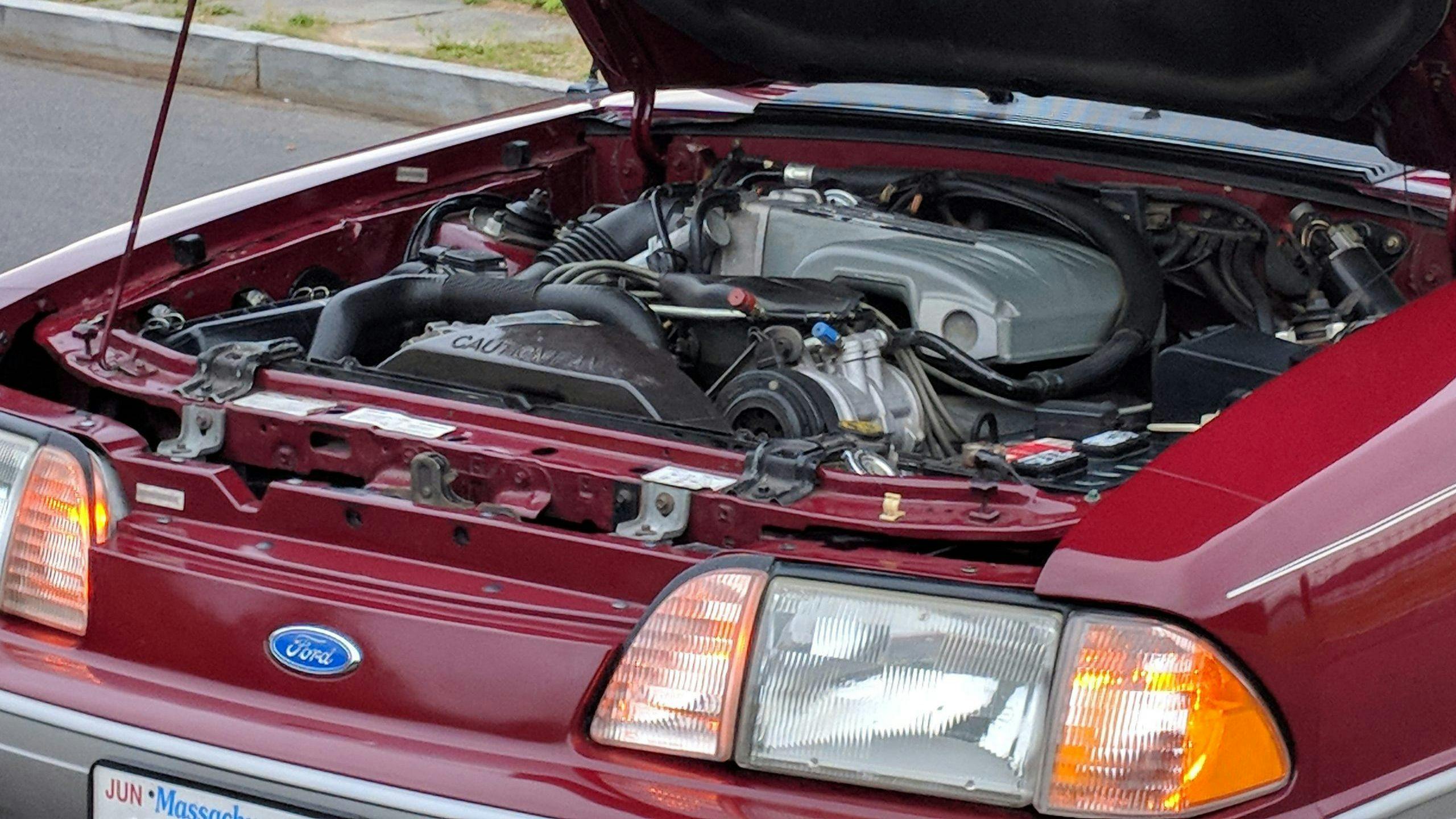 1989 Ford Mustang engine