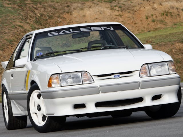 1989 Saleen Mustang SSC front closeup