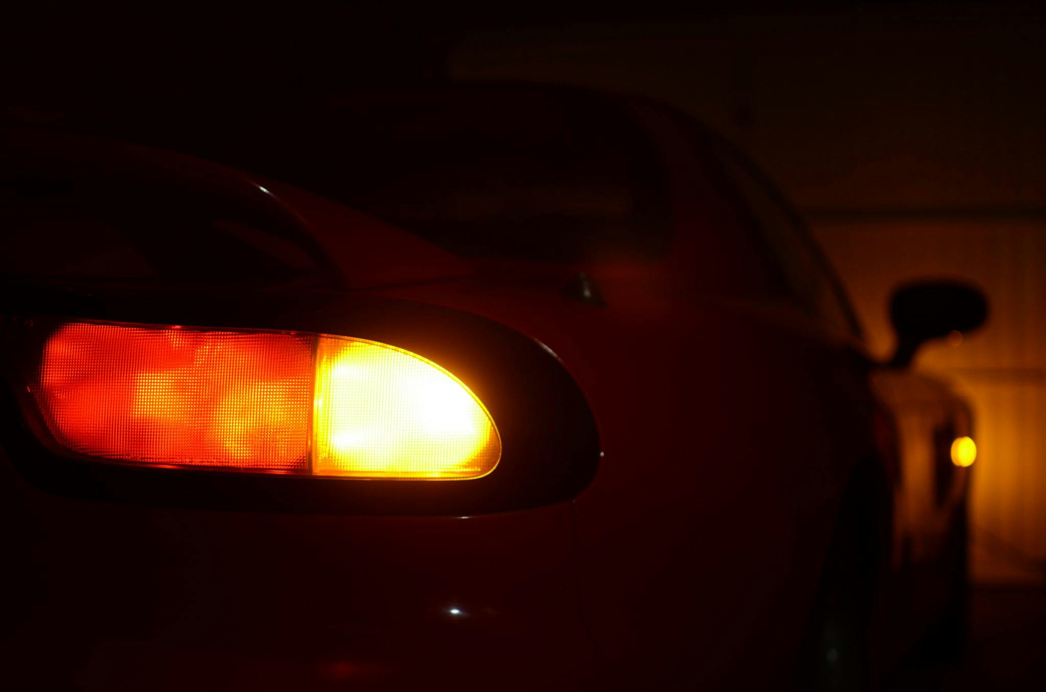 1994 Mazda RX-7 night