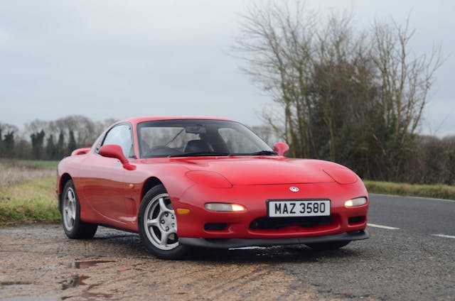 1994 Mazda RX-7 front three-quarter