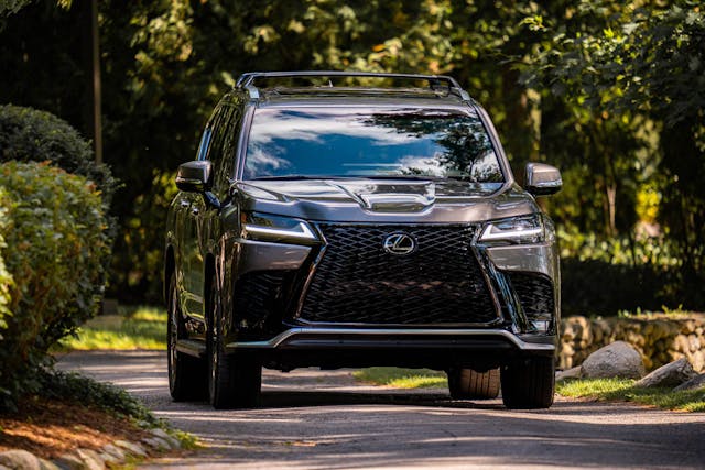 2022 Lexus LX 600 F Sport exterior front end