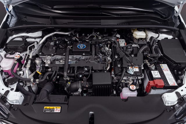 2023 Toyota Corolla Hybrid engine detail