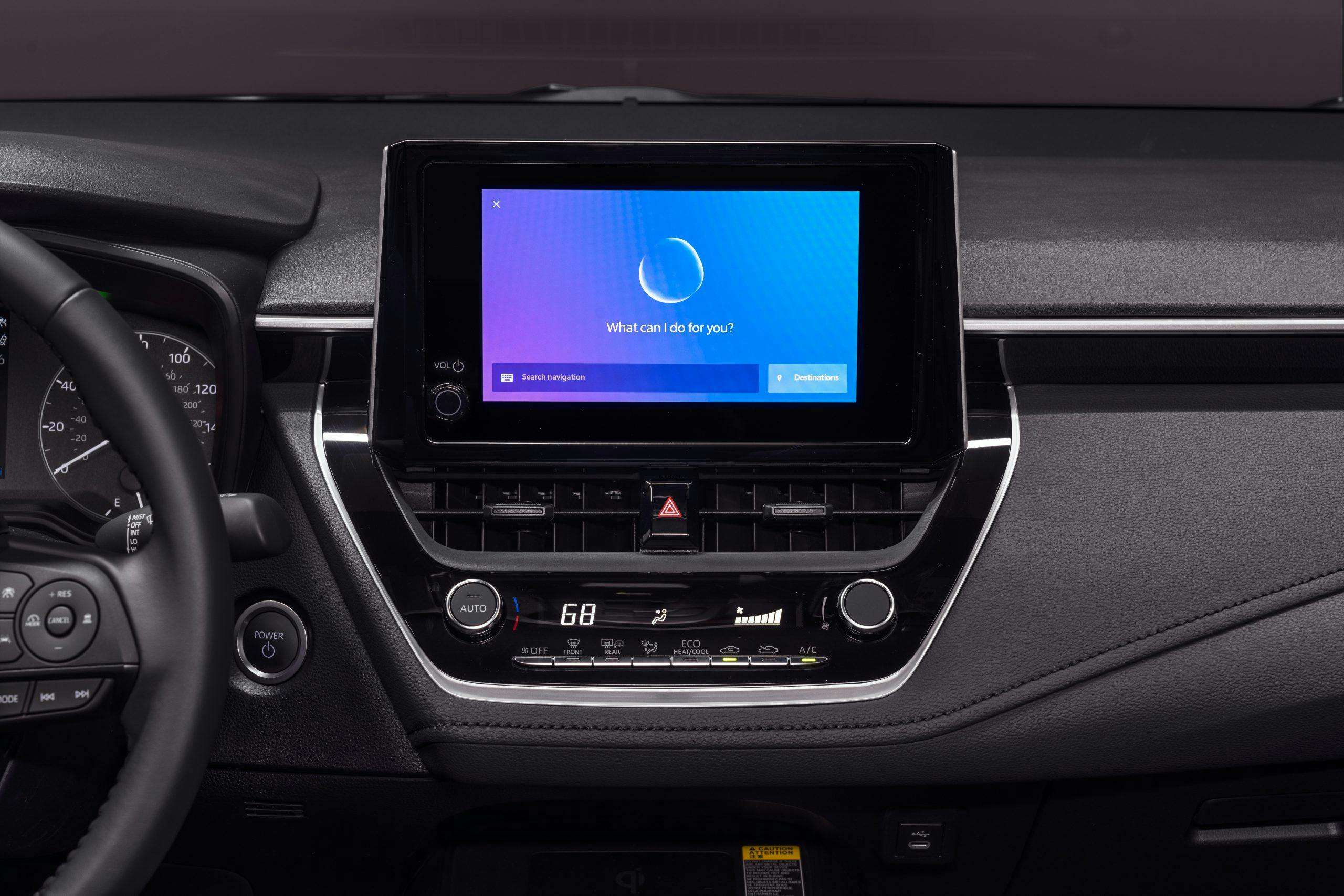 2023 Toyota Corolla Hybrid interior touch screen