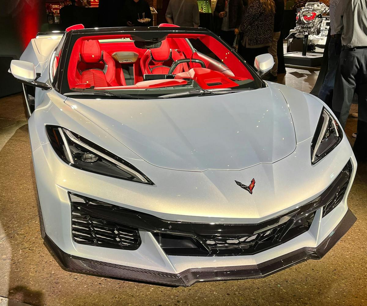2023 Corvette Z06 front