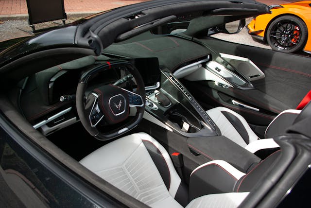 2023 Corvette Z06 convertible interior