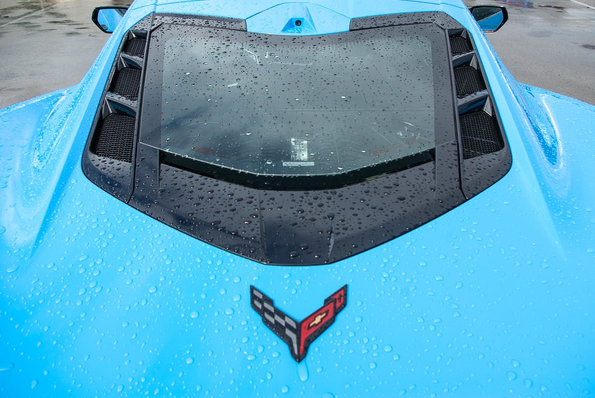 2023 Corvette Z06 rear window