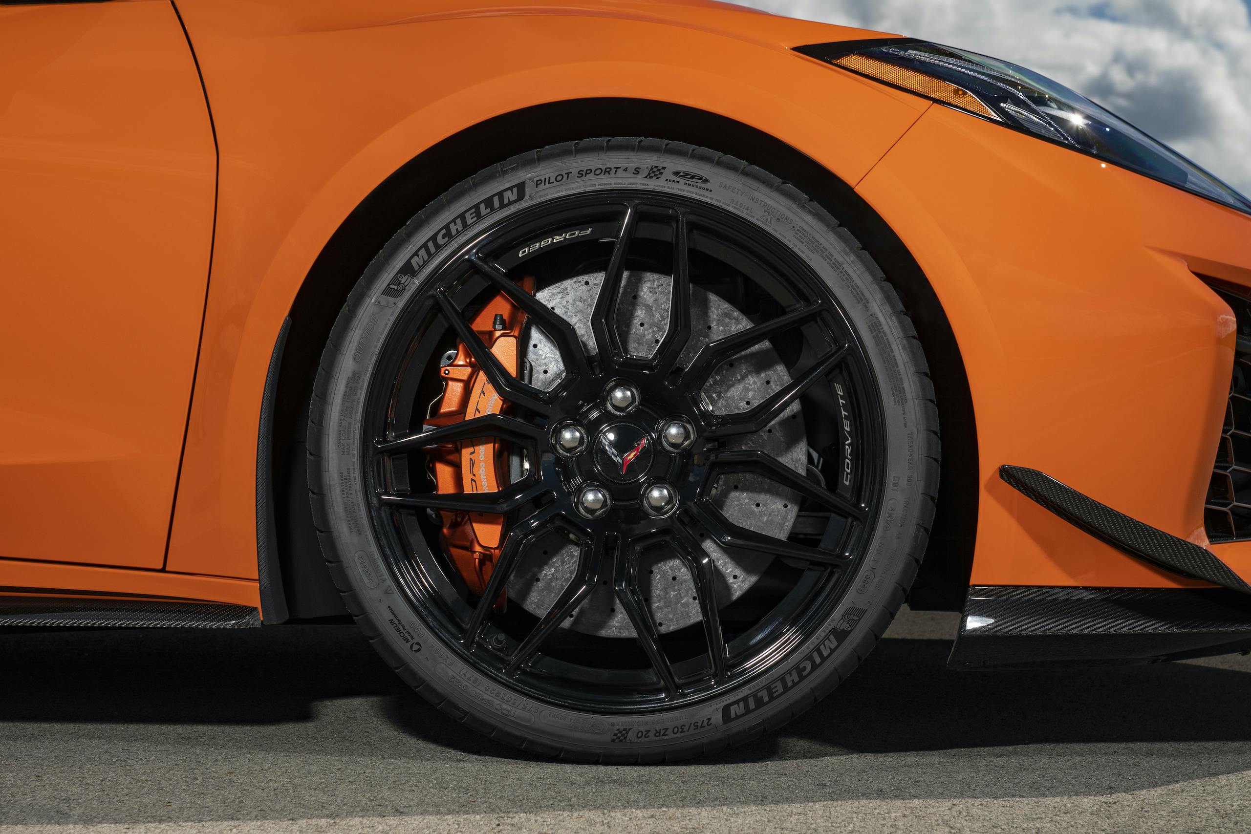 2023 Corvette Z06 wheel brake tire