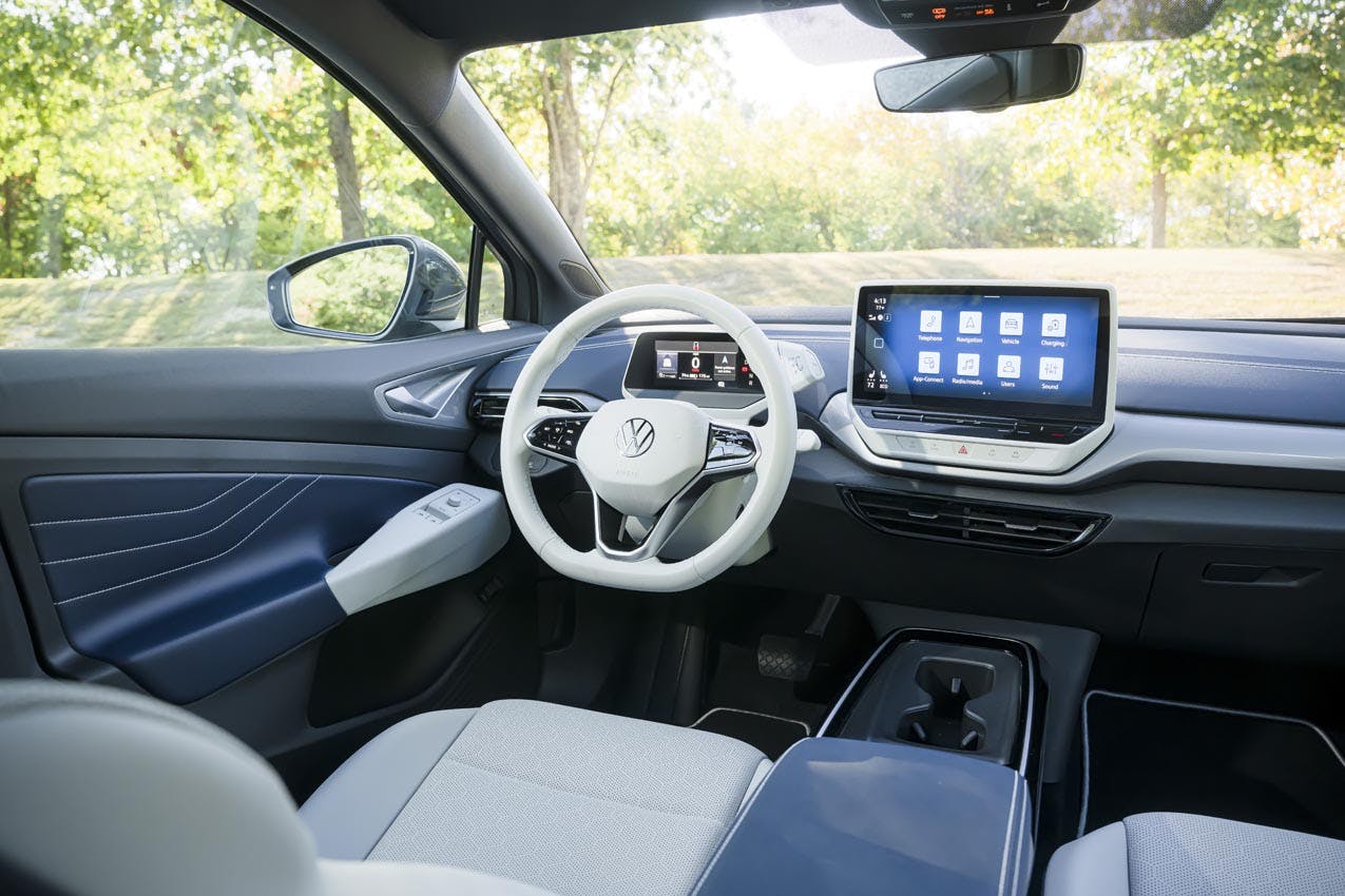 2023 Volkswagen ID.4 interior Galaxy front cabin area