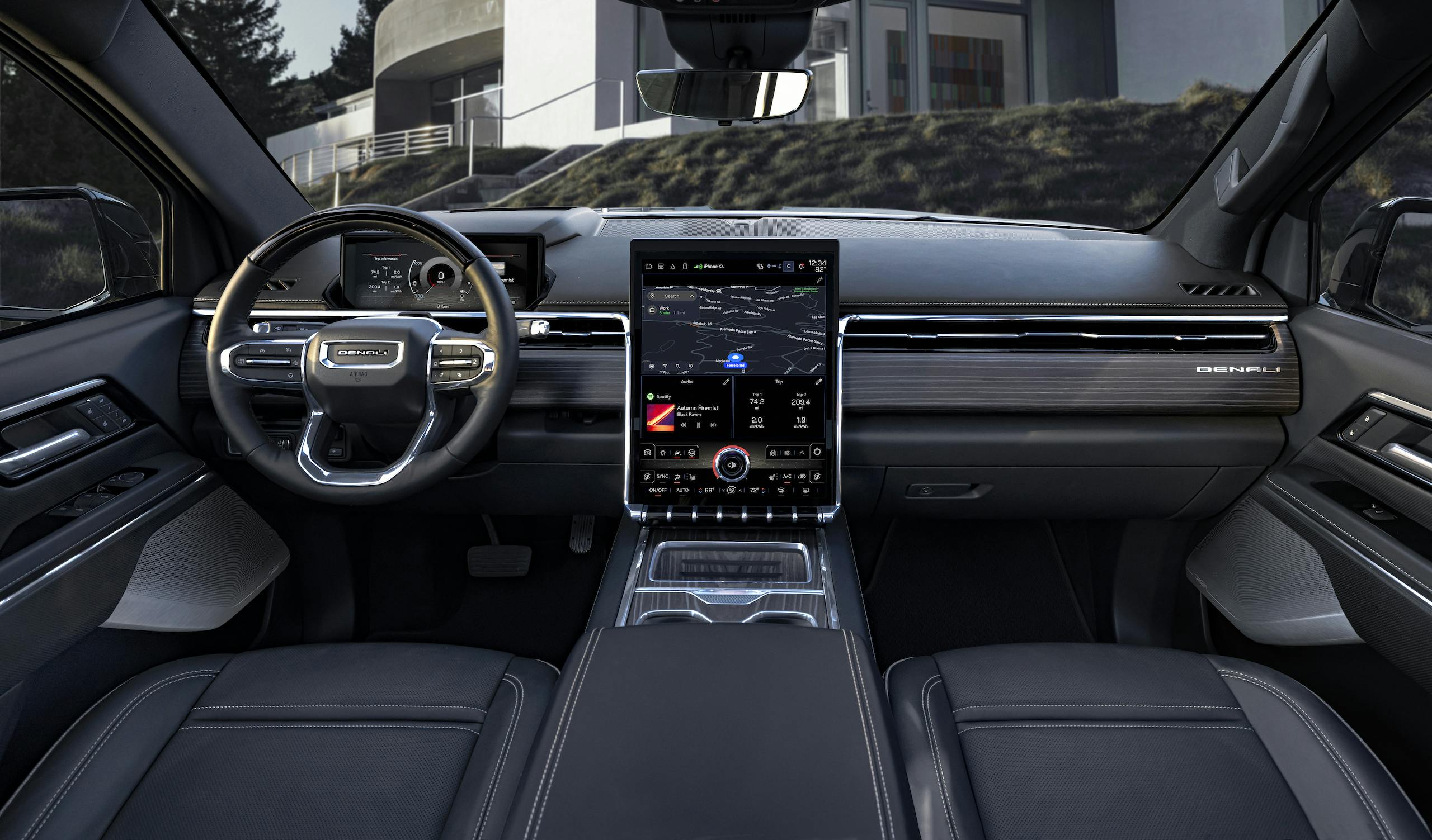2024 Sierra EV Denali Edition interior