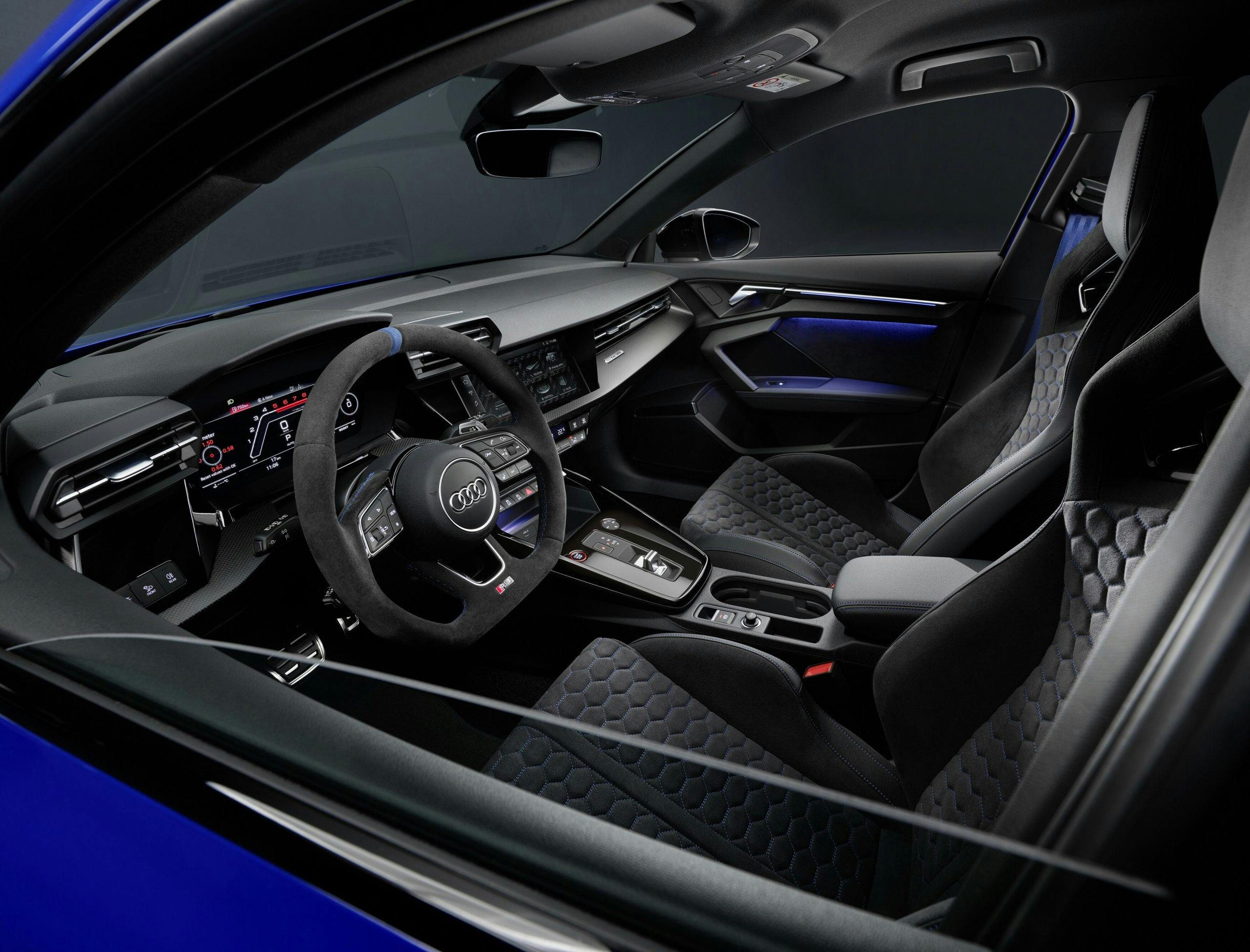 Audi RS3 Sportback interior front cabin area