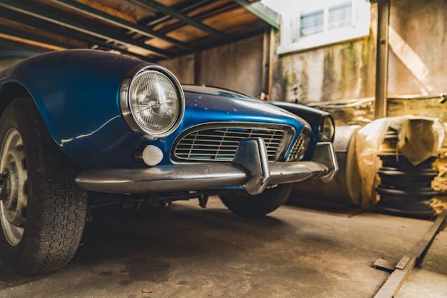 BMW 507 front end closeup