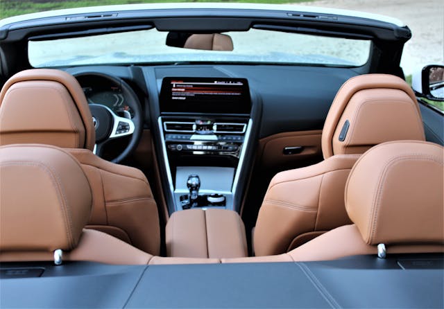 BMW 840i interior
