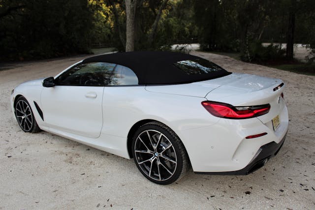 BMW 840i rear three-quarter