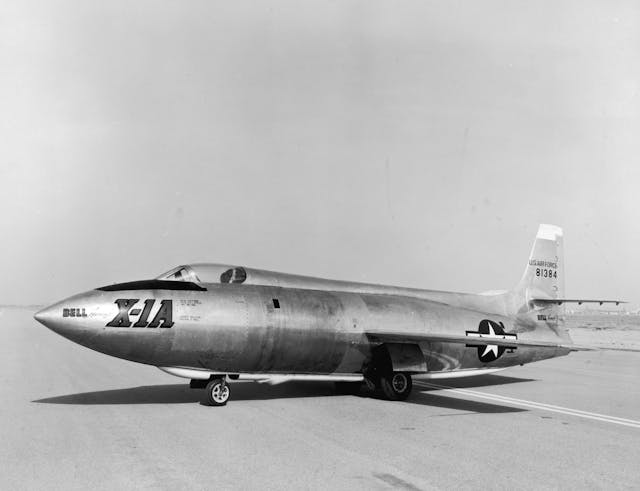 Bell X-1A Aircraft Chuck Yeager