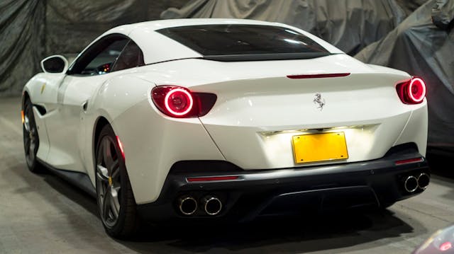 Columbian Cartel Drug Lord Ferrari Portofino rear